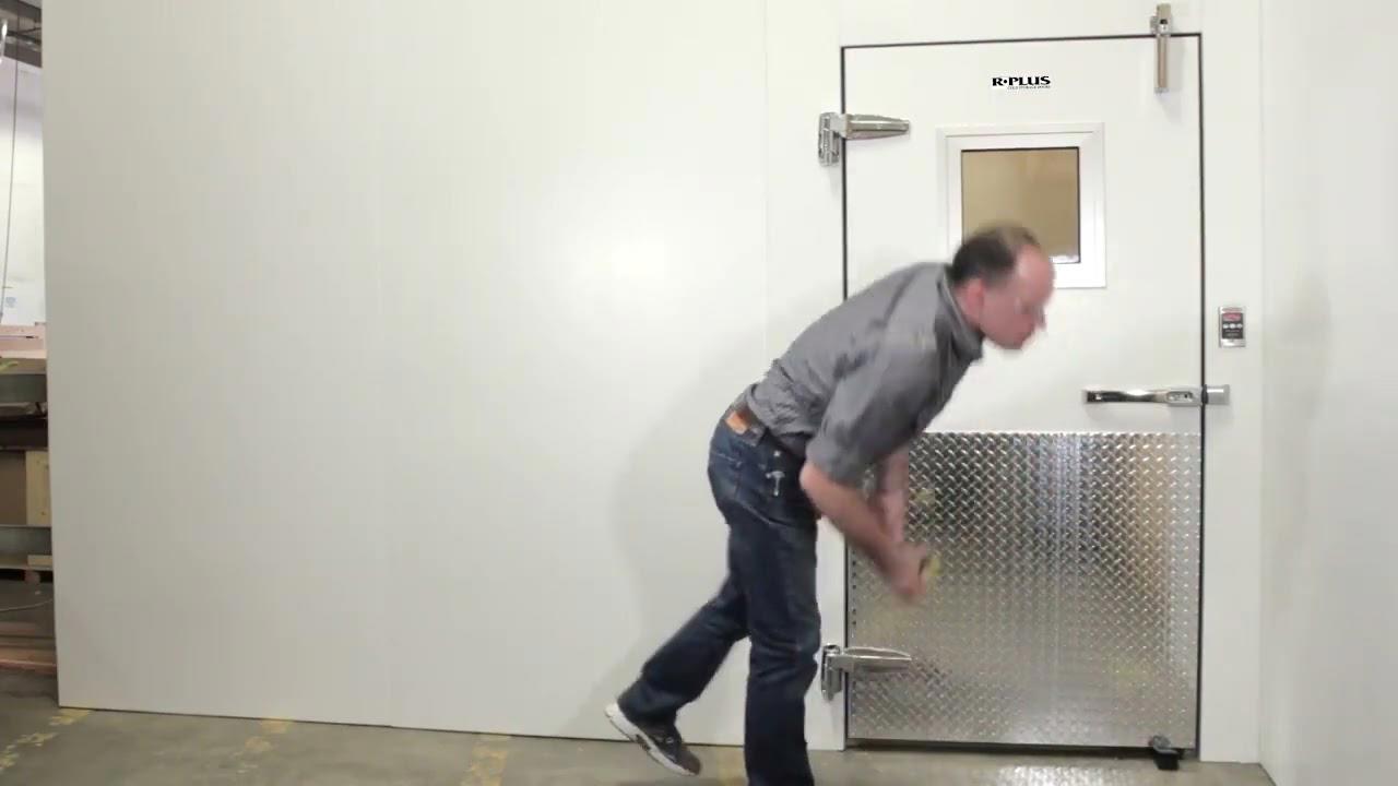  How to Adjust a Swing Door Hinge on a Walk in Cooler