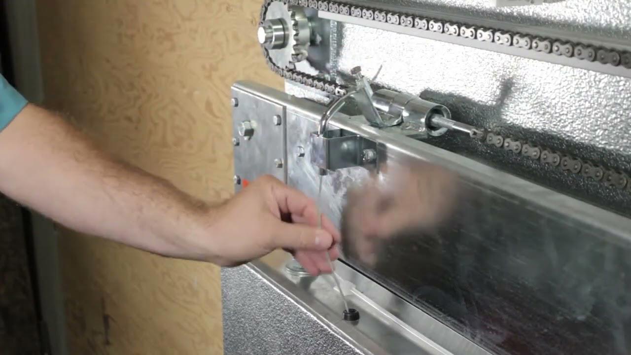  Performing Maintenance on a Sliding Door